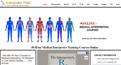 Desktop Screenshot of interpreterprep.com